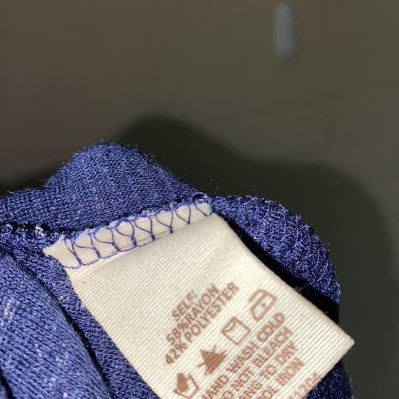 Hem & Thread shorts knit fray embroidered trim at hem small NEW boho hippie - Picture 6 of 8